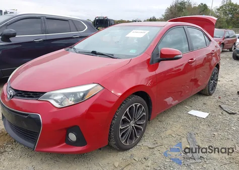 2014 Toyota Corolla S Plus z USA, uszkodzony, nr VIN 2T1BURHE5EC045076